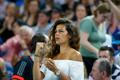 1. den Australian Open (Noura El Shwekhová, přítelkyně Jo-Wilfrieda Tsongy)