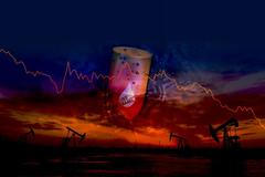 grafika - levná ropa