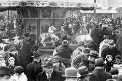 Matějská pouť - historické foto 1934