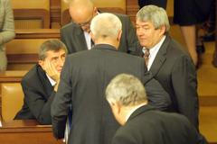 První schůze nové sněmovny