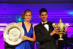 Wimbledon: Večeře šampionů (Kvitová, Djokovič)