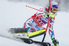 Alexis Pinturault při SP v Chamonix 2016