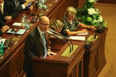 Jednání sněmovny o důvěře