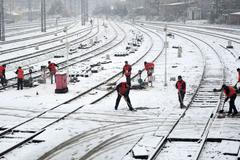 Čína - počasí - zima - mráz