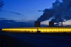 Zářící skleníky v Polsku