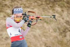 Dorostenecká biatlonistka Adéla Chlupová z Jablonce nad Nisou