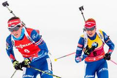 MS 2016, masák Ž:  Veronika Vítková (9) a Gabriela Soukalová