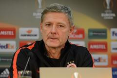 Tisková konference Sparty před domácím zápasem Evropské ligy proti Laziu 9.3.2016