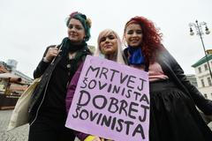 Feminismus žije! Karnevalem proti fašismu