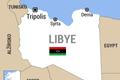 Libye - Tripolis, Syrta, Derna - mapa