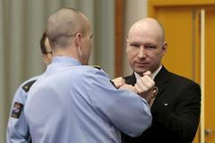 Breivik u soudu
