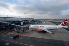 Letiště Václava Havla, České aerolinie