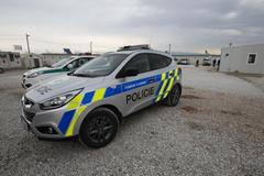 Makedonie - záchytné uprchlické centrum na makedonsko-řecké hranici