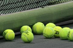 Trénink českého daviscupového týmu před semifinále s Argentinou