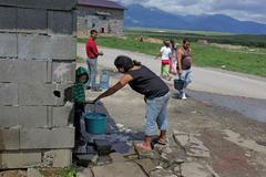 romská osada u Velké Lomnice