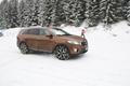 Zimní řetězy a testování Kia Sorento