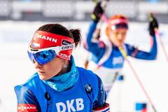 Finiš dobrý, všechno dobré? Biatlonistky se po cenném kovu jen marně natáhly