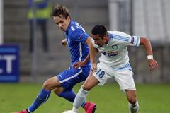 EL, Olympique Marseille-Liberec: Mauricio Isla (18) - Josef Šural