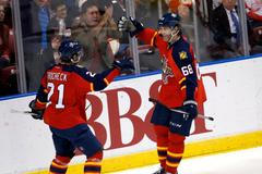 NHL: Detroit Red Wings vs. Florida Panthers (Jaromír Jágr)