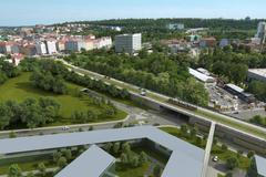 Vizualizace Libeňského mostu