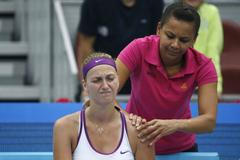 Petra Kvitová na turnaji v Pekingu 2015