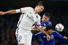 Zlatan Ibrahimovič proti Chelsea, odveta osmifinále Ligy mistrů 2015/16