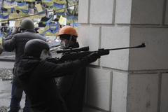 Ukrajina - Kyjev - nepokoje - 20. 2.