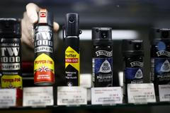 Pepřové spreje nabízené v Německu