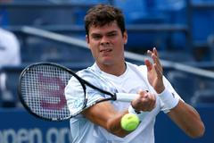 Miloš Raonic na tenisovém US Open