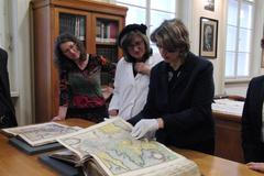 Mapová sbírka na Přírodovědecké fakultě UK v Praze