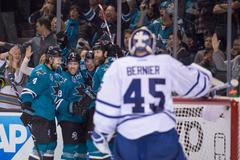 NHL: Toronto Maple Leafs at San Jose Sharks
