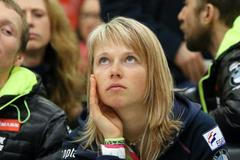 Přílet biatlonistů na letiště Václava Havla 16.2.2016 + natáčení spotu pro ČT