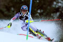Mikaela Shiffrinová při SP v Záhřebu