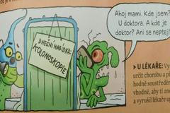 Mateřídouška - kolonoskopie 2