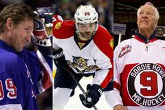 Jágr Howe Gretzky koláž