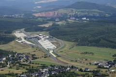 Cínovec, letecký pohled