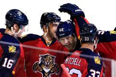 NHL: Florida Panthers vs. Minnesota Wild (Jágr)