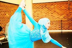 Stephanie Kurlow, první muslimská baletka v hidžábu