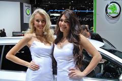 autosalon Ženeva modelky - Škoda 1
