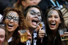 Fanoušci na MS v ragby 2015