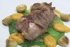 Křepelka od Emanuela Ridiho z italské restaurace Manú