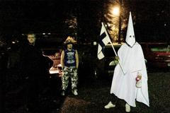 Finsko - uprchlíci - protest