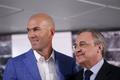Zinedine Zidane a Florentino Perez