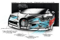 Bugatti Chrion - návrhy designéra