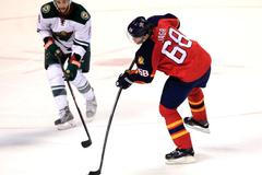 NHL: Florida Panthers vs. Minnesota Wild (Jágr)