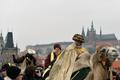 Průvod se třemi králi na velbloudech, Praha 3. ledna 2016