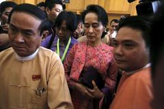 Su Ťij v parlamentu