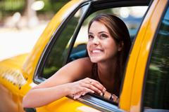 Spolucestující v autě