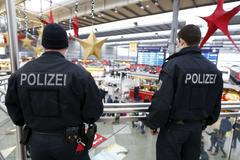 Německá policie střeží hlavní nádraží v Mnichově