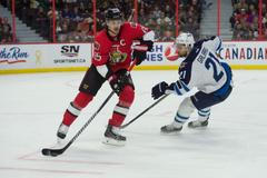 NHL: Winnipeg Jets at Ottawa Senators